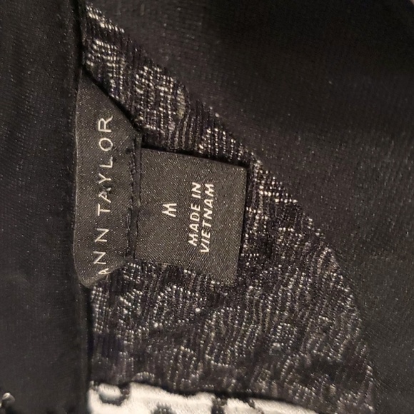 Ann Taylor Animal Print Halter Blouse SZ MD - Picture 5 of 7